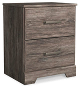 Ralinksi Gray Nightstand by Ashley at Eve Furniture
