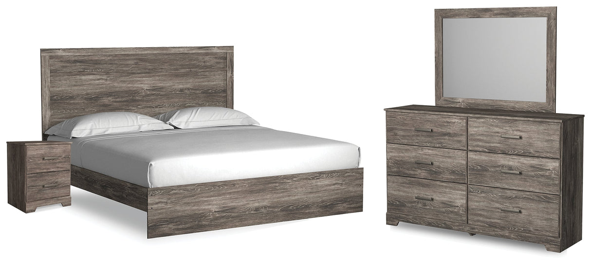 Ralinksi Gray Panel Bedroom Set by Ashley at Eve Furniture