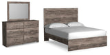 Ralinksi Gray Panel Bedroom Set by Ashley at Eve Furniture