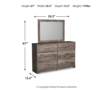 Ralinksi Gray Panel Bedroom Set by Ashley at Eve Furniture