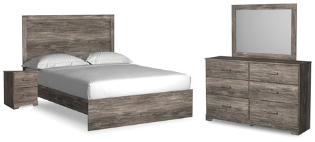 Ralinksi Gray Panel Bedroom Set by Ashley at Eve Furniture
