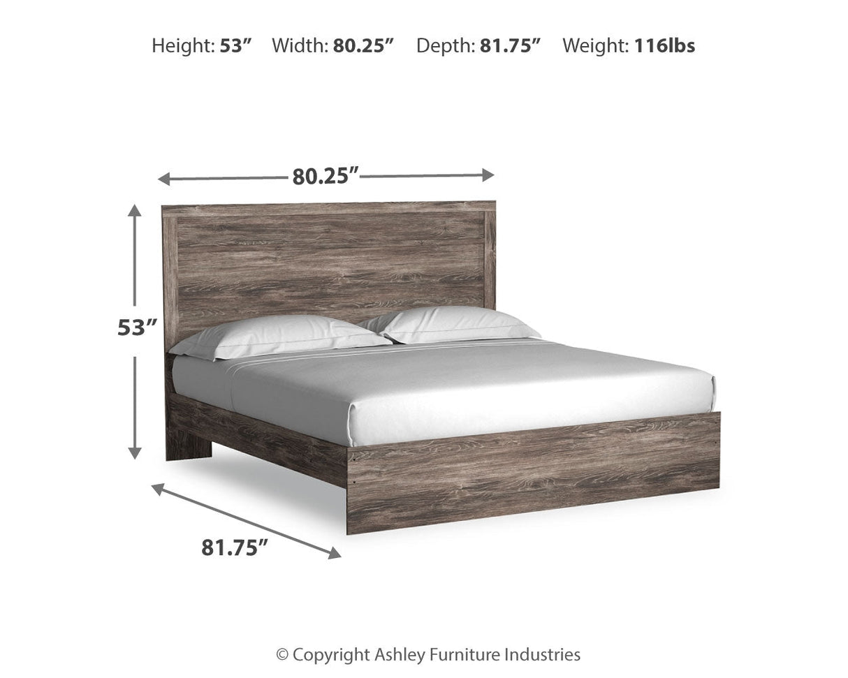 Ralinksi Gray Panel Bedroom Set by Ashley at Eve Furniture