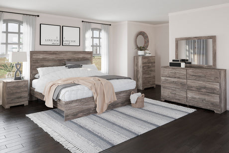 Ralinksi Gray Panel Bedroom Set by Ashley at Eve Furniture