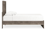 Ralinksi Gray Twin Panel Bed by Ashley at Eve Furniture