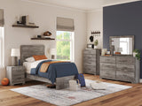 Ralinksi Gray Youth Panel Bedroom Set by Ashley at Eve Furniture
