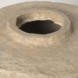 Rama Large Beige Paper Mache Floor Vase by Mercana at Eve Furniture