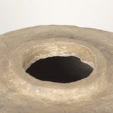 Rama Large Beige Paper Mache Floor Vase by Mercana at Eve Furniture