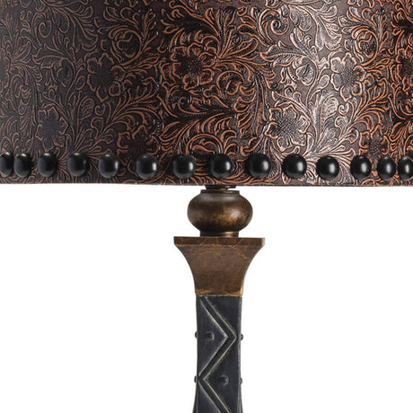Rambler Bronze /Brown Table Lamp (Set of 2) by Crestview at Eve Furniture