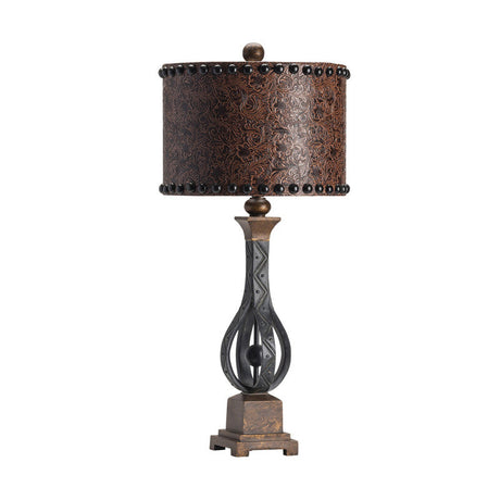 Rambler Bronze /Brown Table Lamp (Set of 2) by Crestview at Eve Furniture