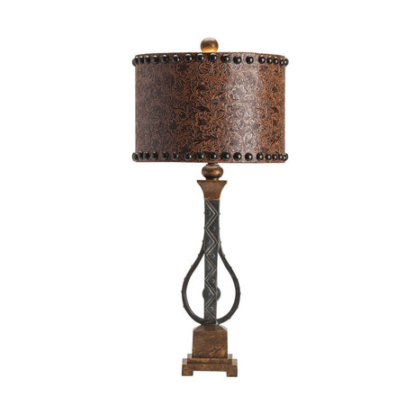 Rambler Bronze /Brown Table Lamp (Set of 2) by Crestview at Eve Furniture
