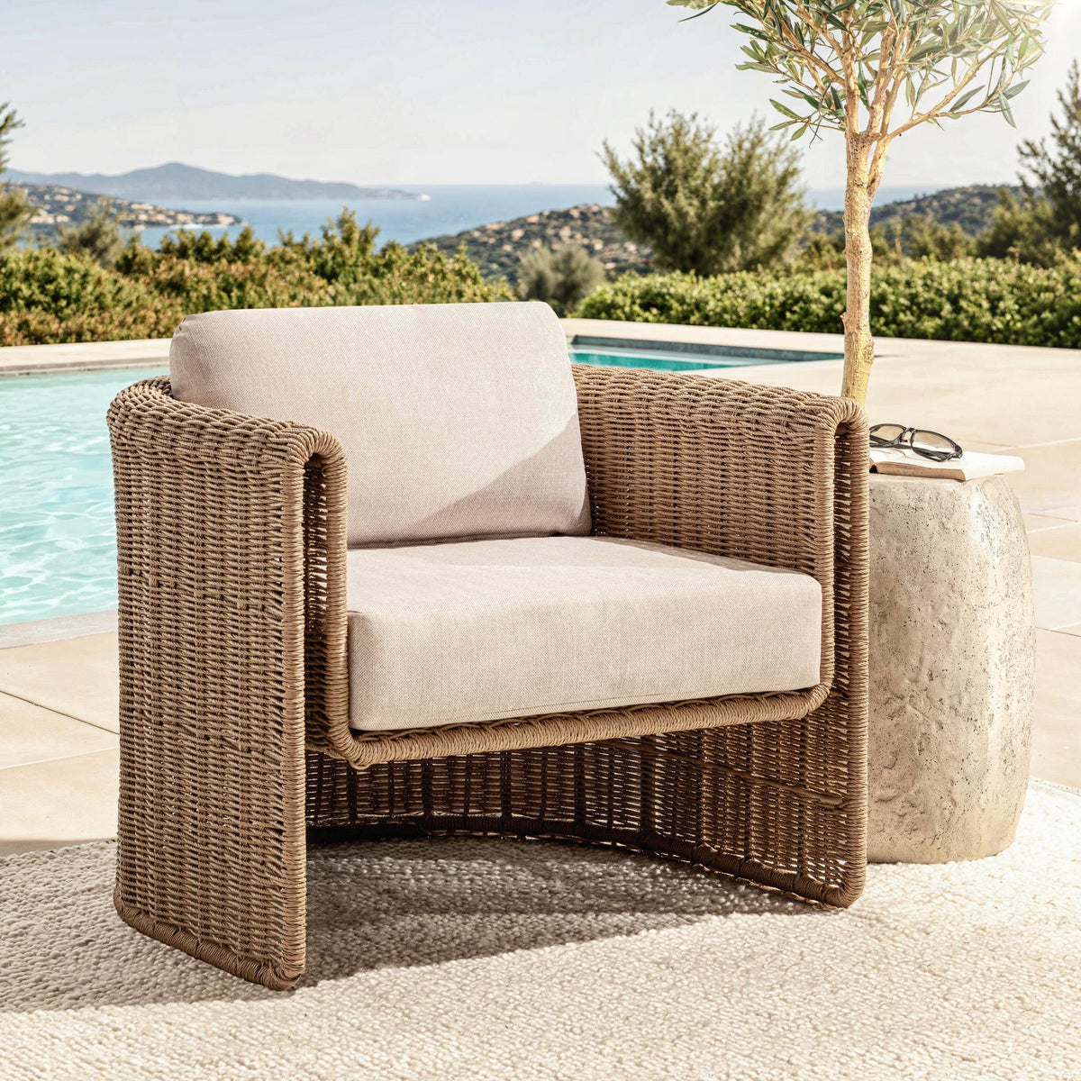 Rami Outdoor Accent Chair by Classic Home at Eve Furniture