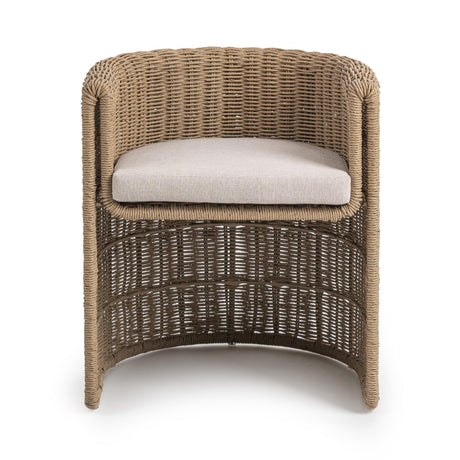 Rami Outdoor Natural Dining Chair by Classic Home at Eve Furniture