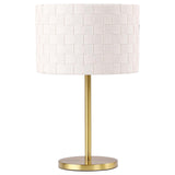 Ramiro Gold Drum Shade Buffet Table Lamp by Coaster at Eve Furniture
