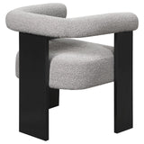 Ramona Taupe/Black Boucle Upholstered Accent Side Chair