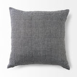Ramone Black and White Fabric Decorative Pillow Cover by Mercana at Eve Furniture