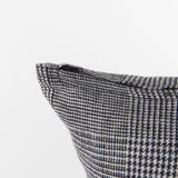 Ramone Black and White Fabric Decorative Pillow Cover by Mercana at Eve Furniture