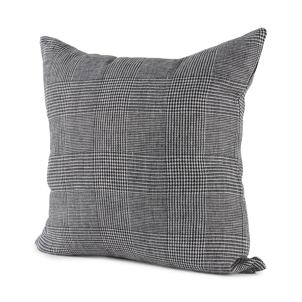 Ramone Black and White Fabric Decorative Pillow Cover by Mercana at Eve Furniture