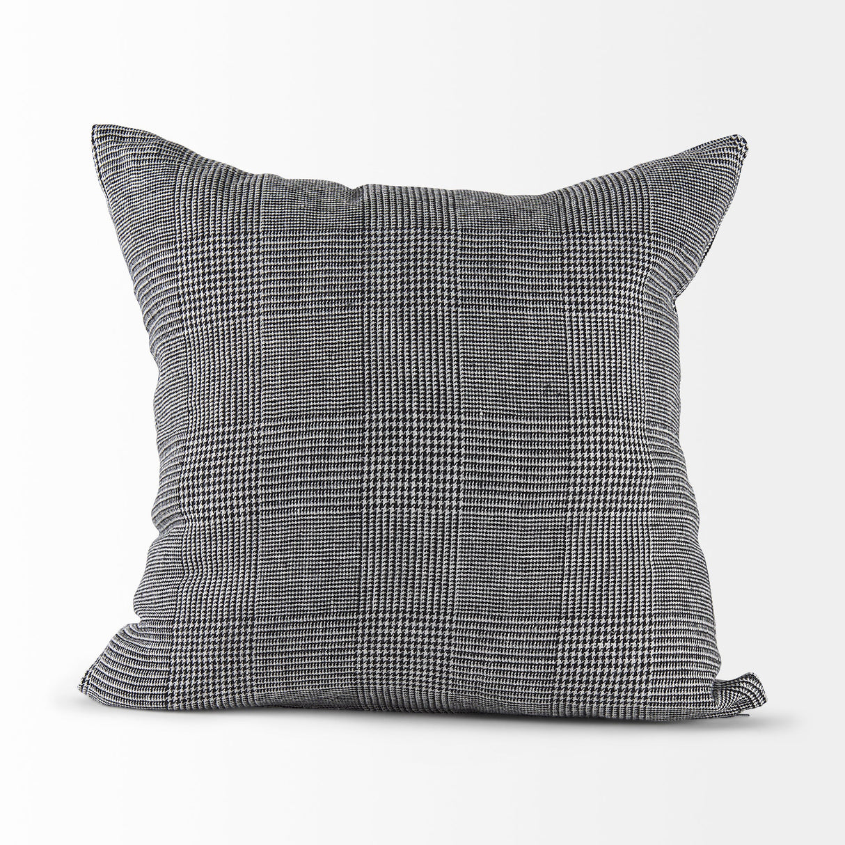 Ramone Black and White Fabric Pillow Cover w/Non-Allergen Filler, Set of 2 by Mercana at Eve Furniture
