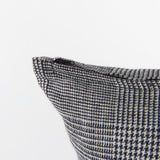 Ramone Black and White Fabric Pillow Cover w/Non-Allergen Filler, Set of 2 by Mercana at Eve Furniture