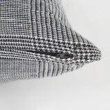 Ramone White and Black Fabric Decorative Pillow Cover by Mercana at Eve Furniture