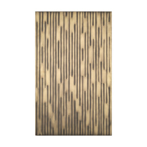 Ramos Painted Antiqued Gold Metal Wall Art by Mercana at Eve Furniture