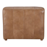 Ramsay Leather Chaise Tan by Moe's Home at Eve Furniture