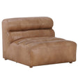 Ramsay Leather Slipper Chair Tan by Moe's Home at Eve Furniture