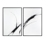 Ramsey Black/White Canvas by Crestview at Eve Furniture