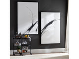 Ramsey Black/White Canvas by Crestview at Eve Furniture