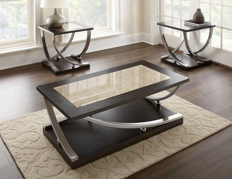 Ramsey 3-Piece Set (Cocktail & 2 End Tables) by Steve Silver at Eve Furniture