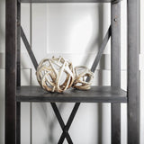 Ramus II (Large) 7L x 7W Brown Antler Shaped Decorative Orb Ball by Mercana at Eve Furniture