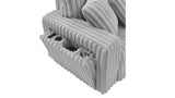 Rana Grey Power Reclining RAF Sectional by New Era Innovations at Eve Furniture