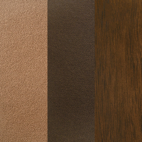 Randolph Butterscotch And Brown Upholstered Counter Height Chair (Set of 2) by Coaster at Eve Furniture