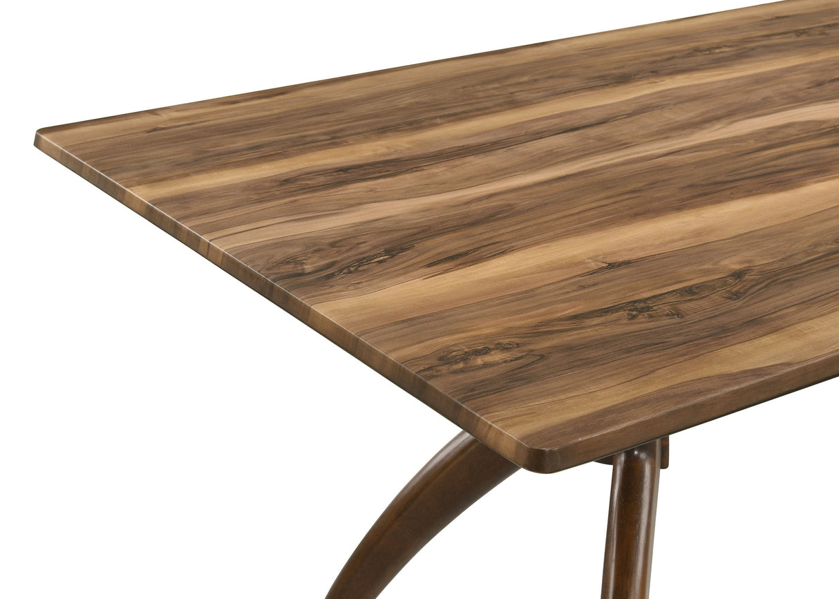 Randolph Sheesham And Brown 7-Piece Smart Top Rectangular Dining Room Set by Coaster at Eve Furniture