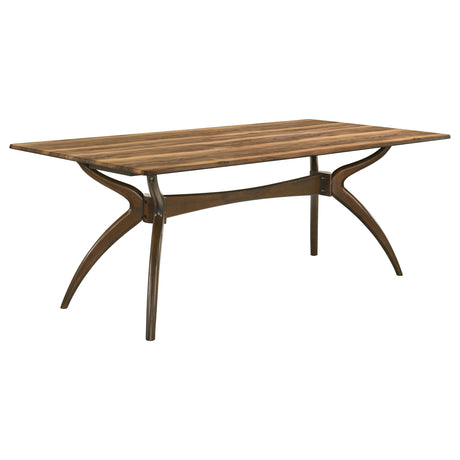 Randolph Sheesham And Brown 7-Piece Smart Top Rectangular Dining Set by Coaster at Eve Furniture
