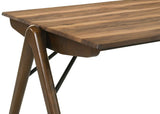 Randolph Sheesham/Brown 5-piece Rectangular Dining Room Set by Coaster at Eve Furniture
