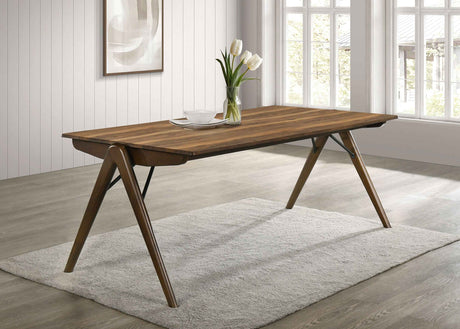 Randolph Sheesham/Brown 79-inch Rectangular Dining Table by Coaster at Eve Furniture