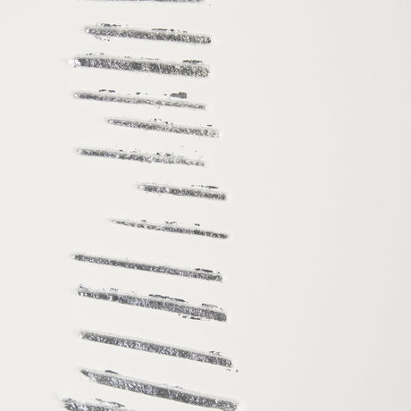 Random Lines Silver by Studio M a handmade Original Framed Artwork under Glass by Mercana at Eve Furniture
