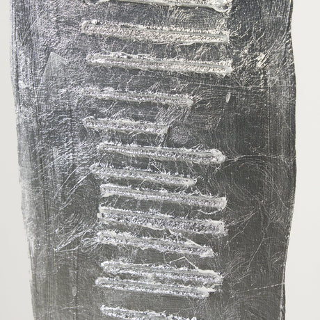 Random Lines Silver Flood by Studio M a Handmade Original Framed Artwork under Glass by Mercana at Eve Furniture