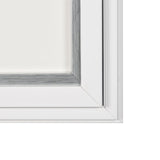 Random Lines White by Studio M a handmade Original Framed Artwork under Glass by Mercana at Eve Furniture