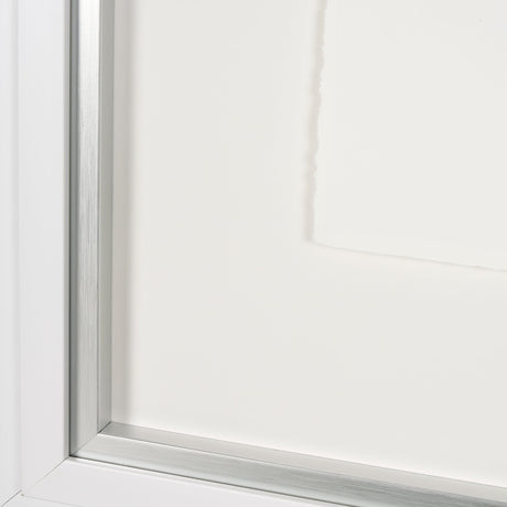 Random Lines White by Studio M a handmade Original Framed Artwork under Glass by Mercana at Eve Furniture