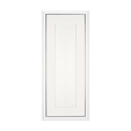 Random Lines White by Studio M a handmade Original Framed Artwork under Glass by Mercana at Eve Furniture