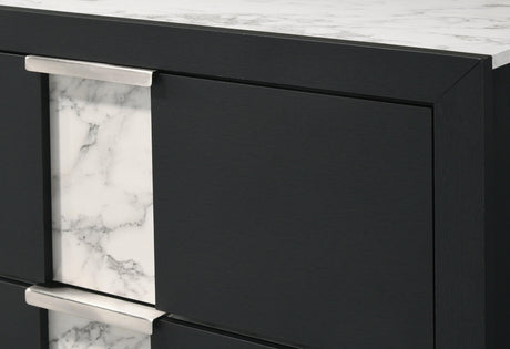 Rangley Black Dresser by Crown Mark at Eve Furniture