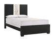 Rangley Black King LED Panel Bed by Crown Mark at Eve Furniture