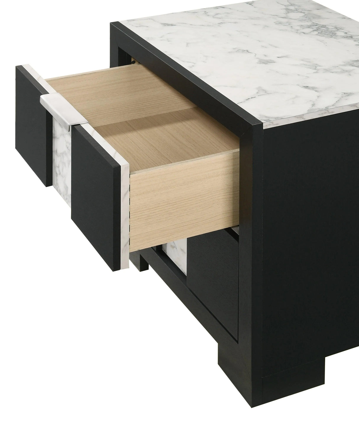 Rangley Black Nightstand by Crown Mark at Eve Furniture
