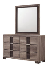 Rangley Brown LED Panel Bedroom Set by Crown Mark at Eve Furniture