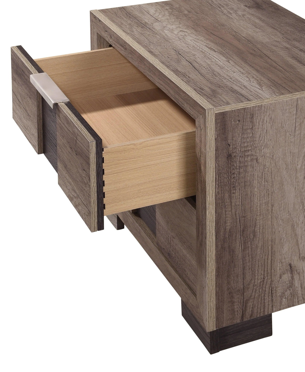 Rangley Brown LED Panel Bedroom Set by Crown Mark at Eve Furniture