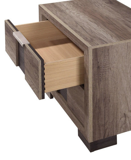Rangley Brown LED Panel Bedroom Set by Crown Mark at Eve Furniture