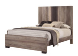Rangley Brown LED Panel Bedroom Set by Crown Mark at Eve Furniture