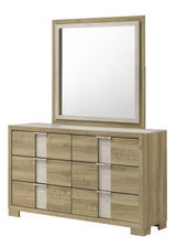 Rangley Driftwood LED Panel Bedroom Set by Crown Mark at Eve Furniture